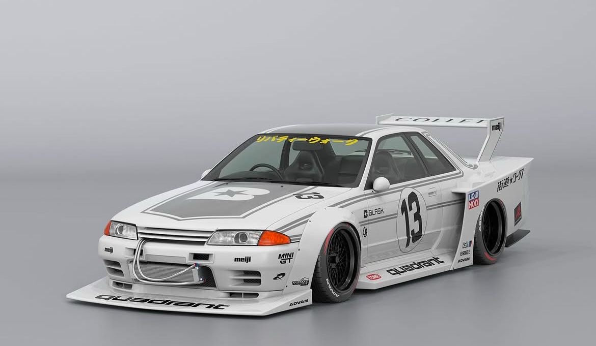 限定品 MAKE UP 1/43 LB-KAIDO WORKS R32 Long LB-Kaido Works Nissan
