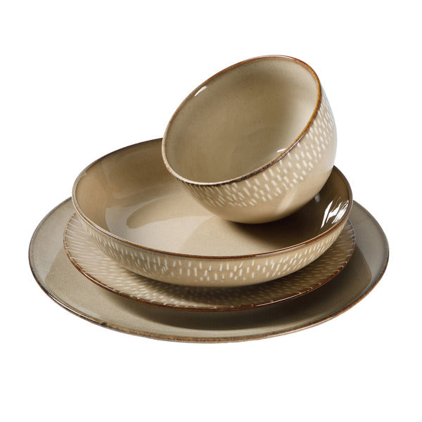 Laurie Gates Catalina Stoneware Dinnerware Set, 16-pieces
