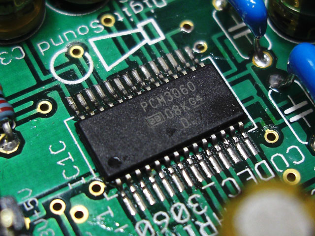 デジタルオーディオコーデック独立実験基板(CODEC_3060_C)/デジット