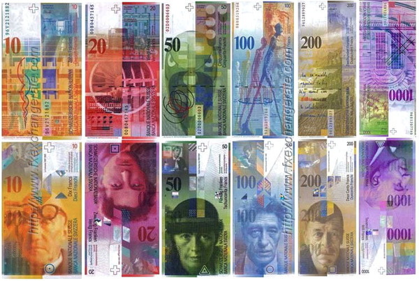 幻の紙幣〜発行されなかったスイスフラン : スイスの街角から