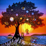 夕日のブランコ』 : wisteria castle