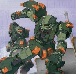 MS-06T「ザク・トレーナー」 : 機動戦士ガンダム「ジオン軍の格納庫」
