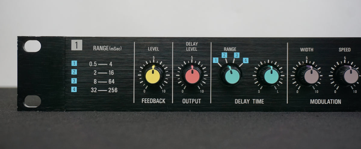 Maxon Digital Dual Delay DD1000 80's Vintage 1U Rack Effects