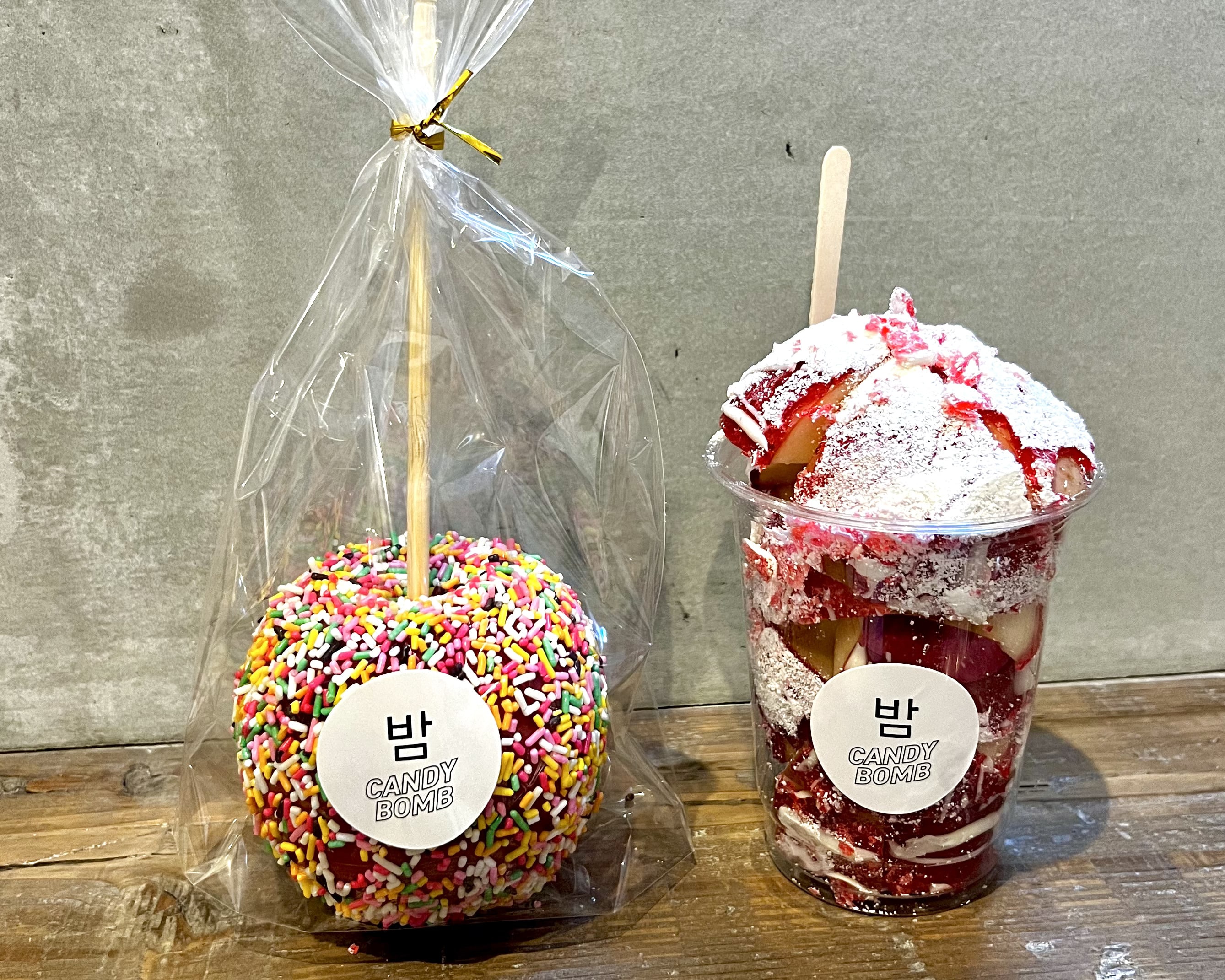 滋賀初のりんご飴専門店。3/18にオープンした『りんご飴専門店 CANDY