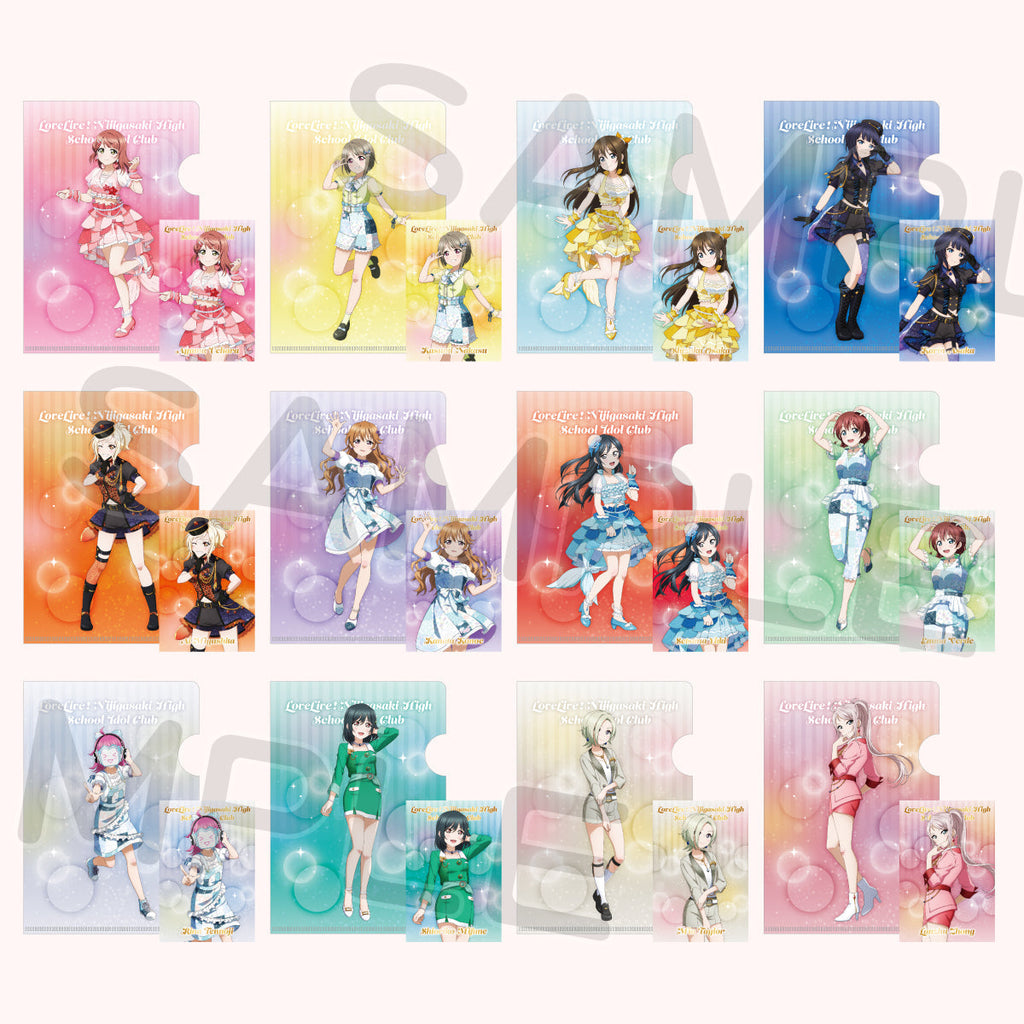 トレーディングミニクリアファイル&ポストカード – ラブライブ！School