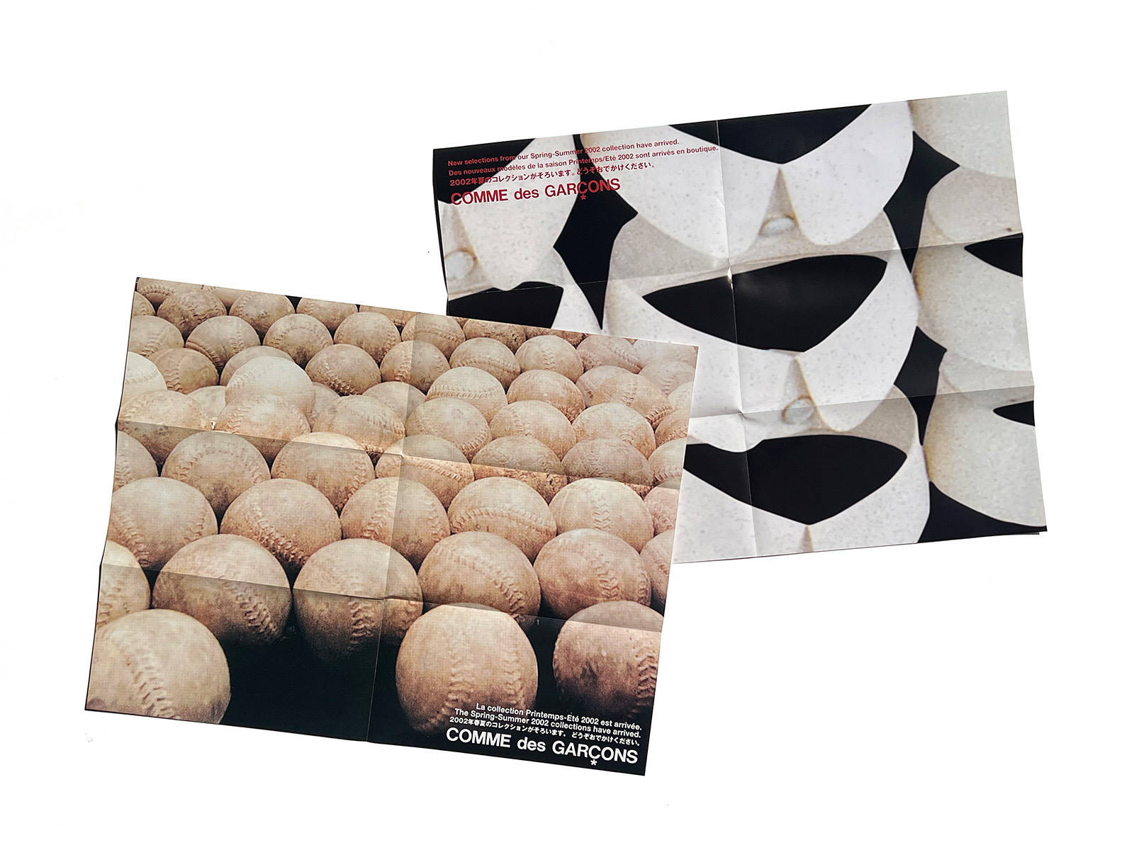 COMME des GARÇONS 2002 Summer + SS DM Poster | PAGE SPREAD