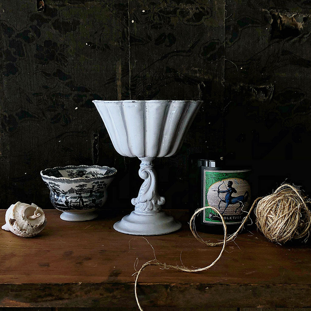 Astier de Villatte Tom Bowl on Stand – PATCH NYC