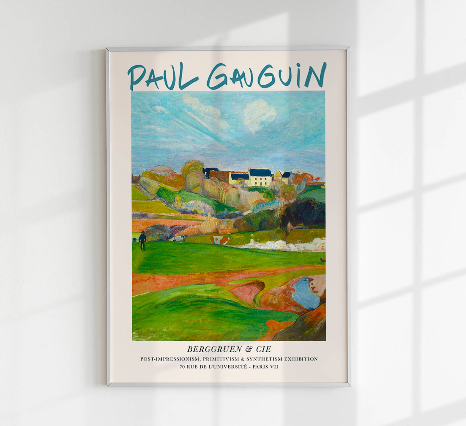 Landscape At Le Pouldu by Paul Gauguin Exhibition Poster – Patroa