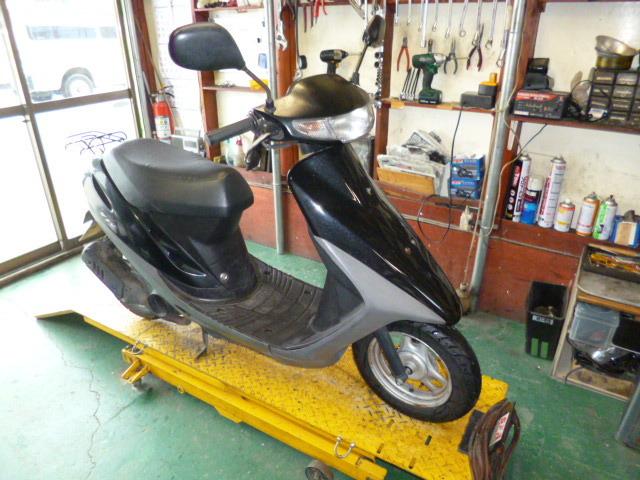 セルでもキックスターターでもエンジンが始動出来ないディオの修理