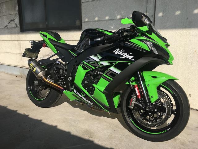 ZX-10R(2017モデル）ECUチューニング（ECU書き換え)＆現車ECU