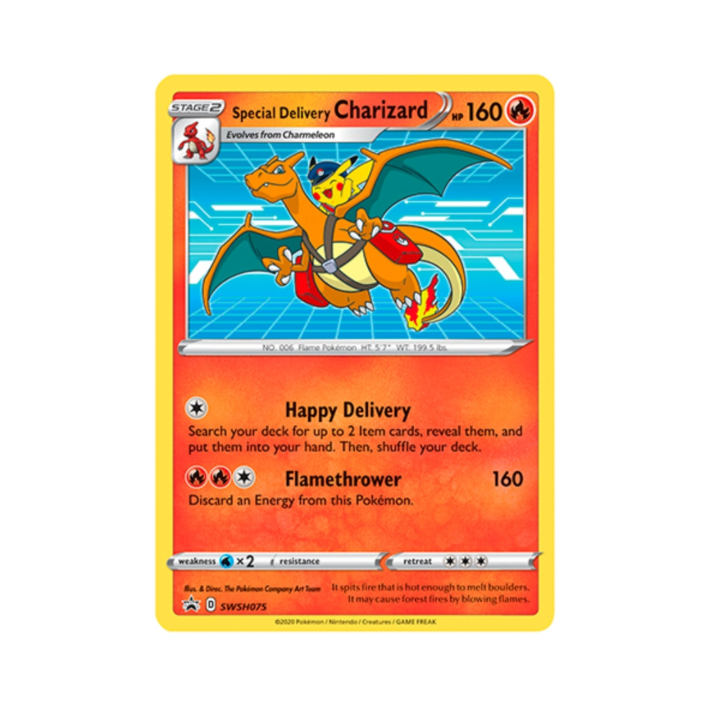 Pokémon Special Delivery Charizard (SWSH 075) English 🇬🇧 S&S