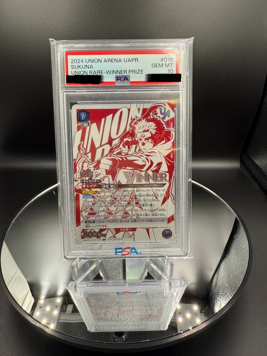 PSA 10 Union Arena Tcg Jujutsu Kaisen Vol.2 Sukuna [WINNER version