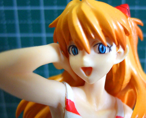 綾波レイと惣流アスカのフィギュア K07 【ぷらもっち】