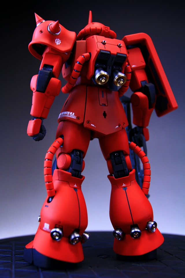 MG 1/100 MS-06S シャア専用ザク Ver.2.0 Q11【ぷらもっち】