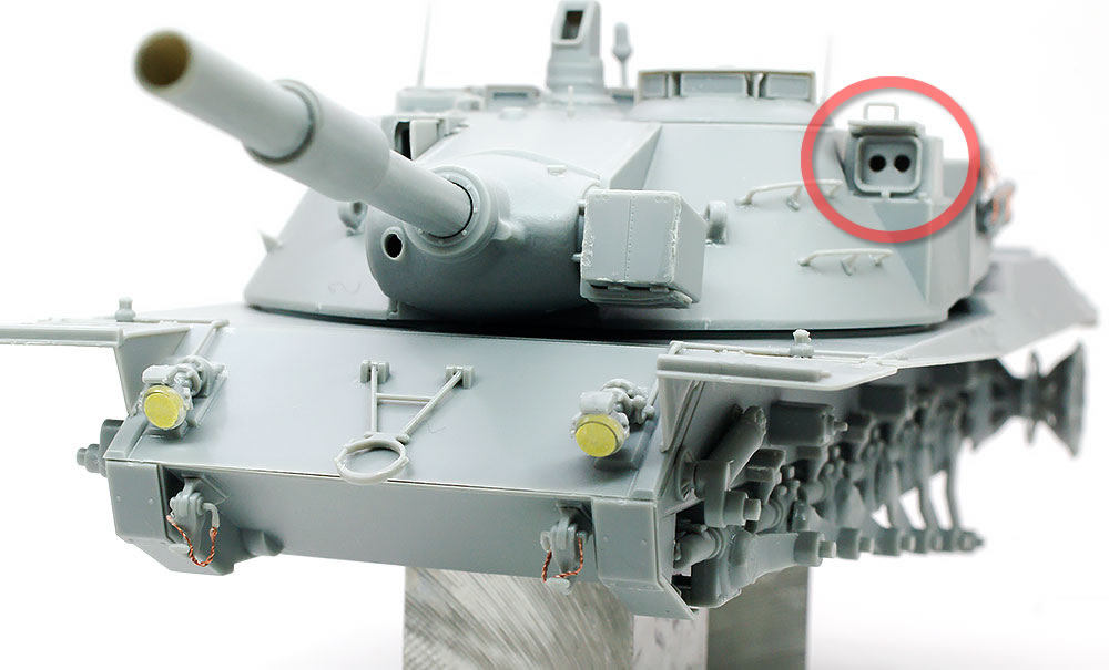 プラモ日記 » 西ドイツ主力戦車・KPz.70 その4 組み立て完了