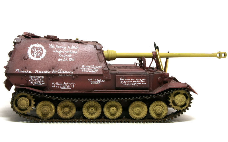 プラモ日記 » ドイツ・重駆逐戦車フェルディナンド150100最終生産車輌