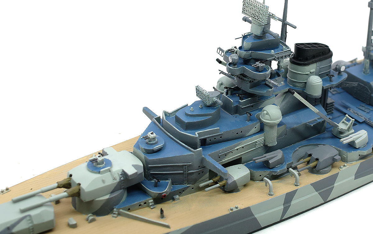 プラモ日記 » 戦艦ティルピッツ その10 対空機銃とサーチライト