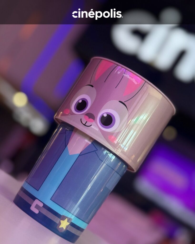 ズートピア2』公式ドリンクカップ、Cinépolisから登場 —— ジュディ