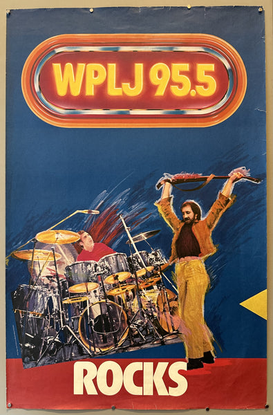 WPLJ 95.5 - THE WHO – Poster Museum