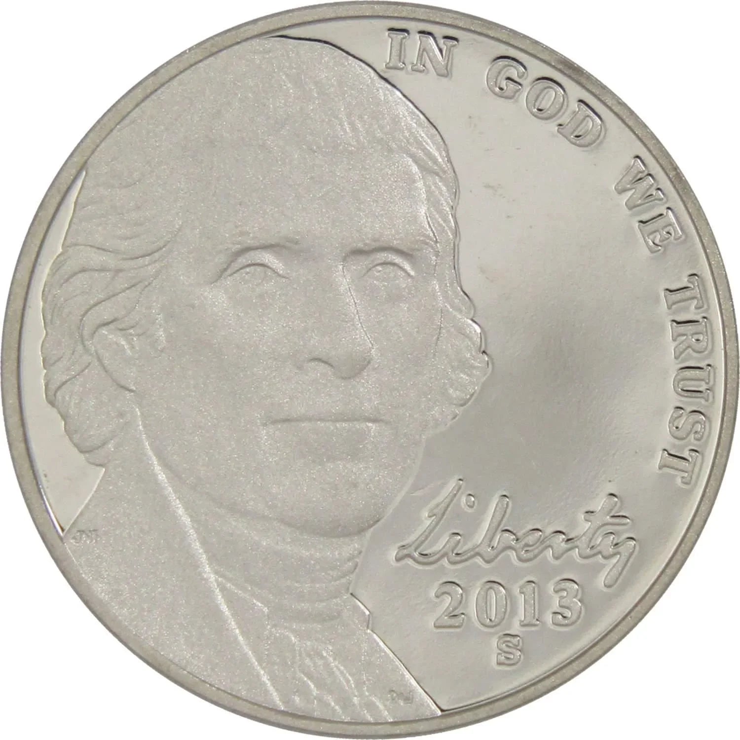 2013 S Jefferson Nickel 5 Cent Piece Choice Proof 5c US Coin