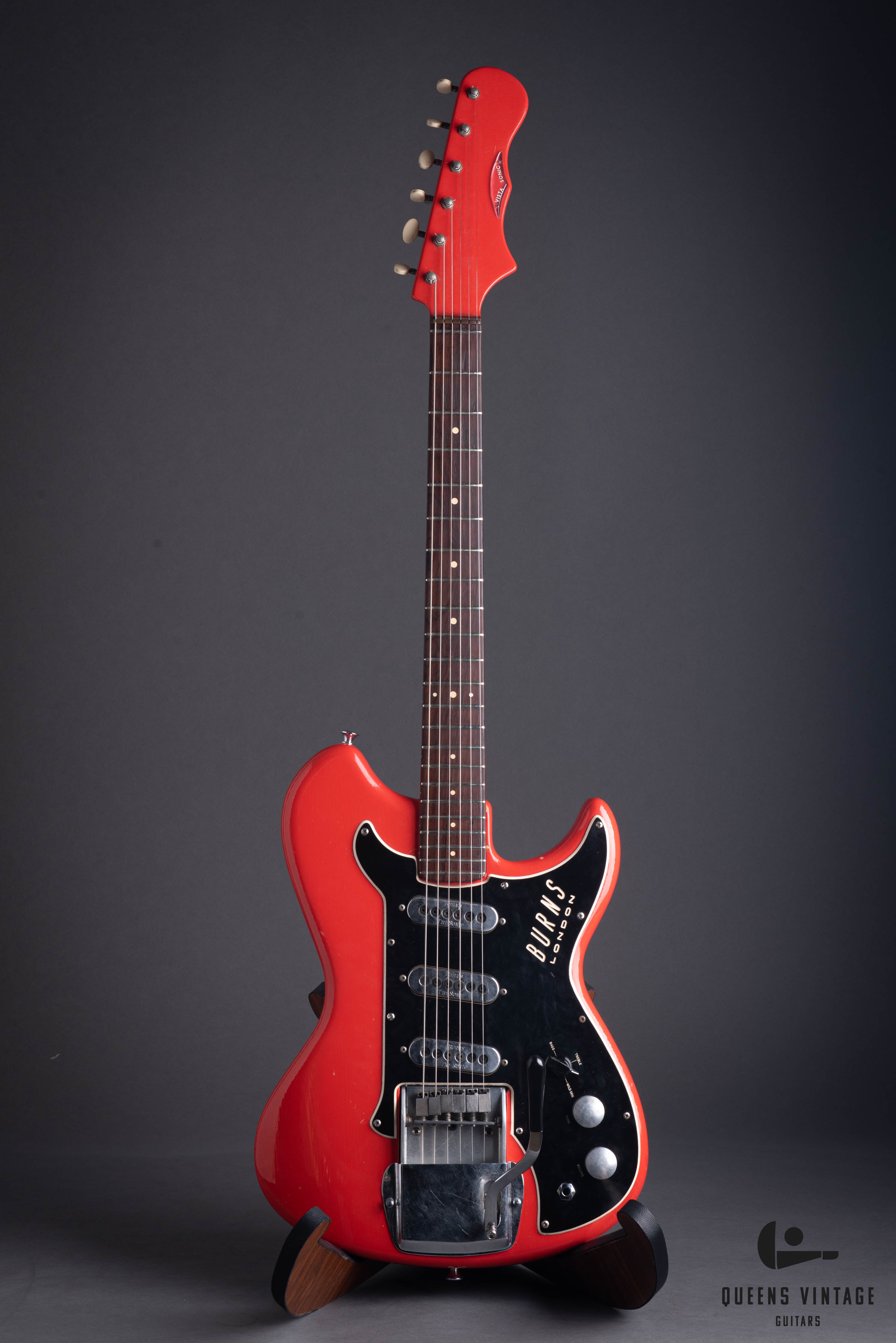 1963 Burns Vista Sonic Electric Guitar – Queens Vintage Guitars