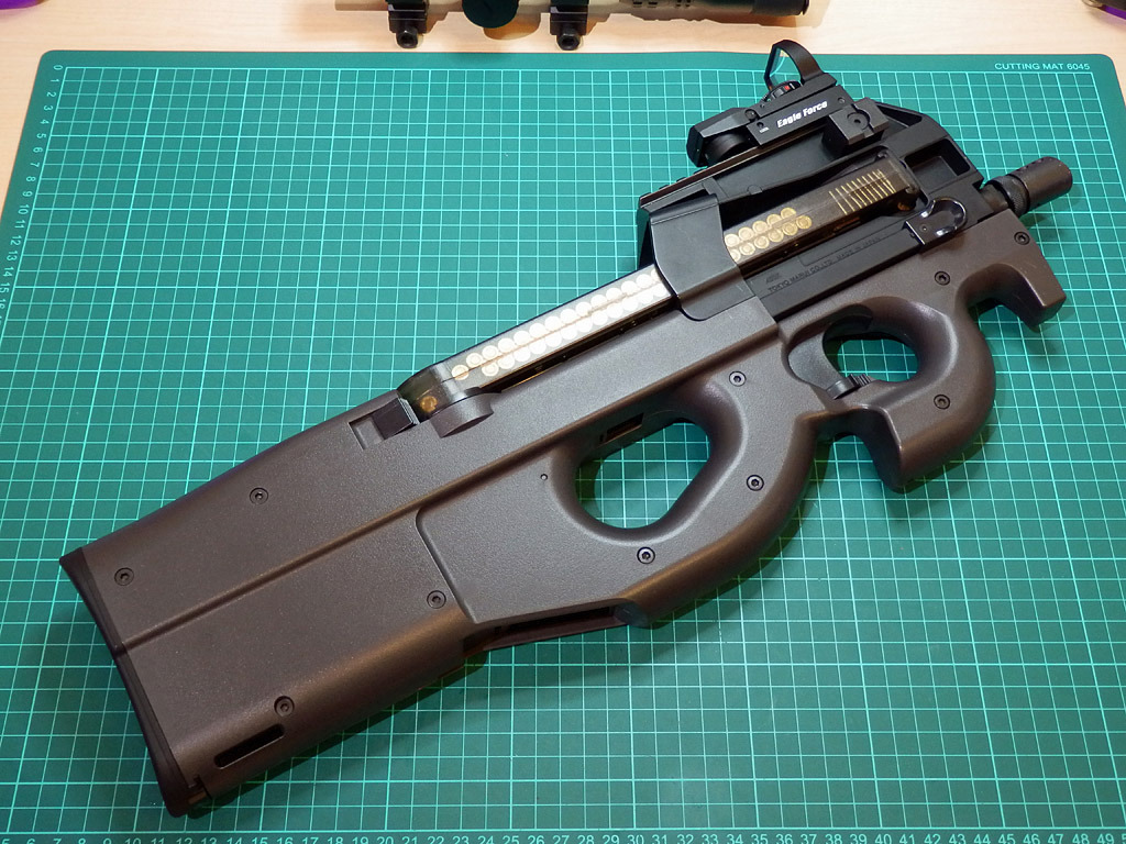 マルイ P90TRのカスタム その1: ～Pavement to GunnersHeaven～