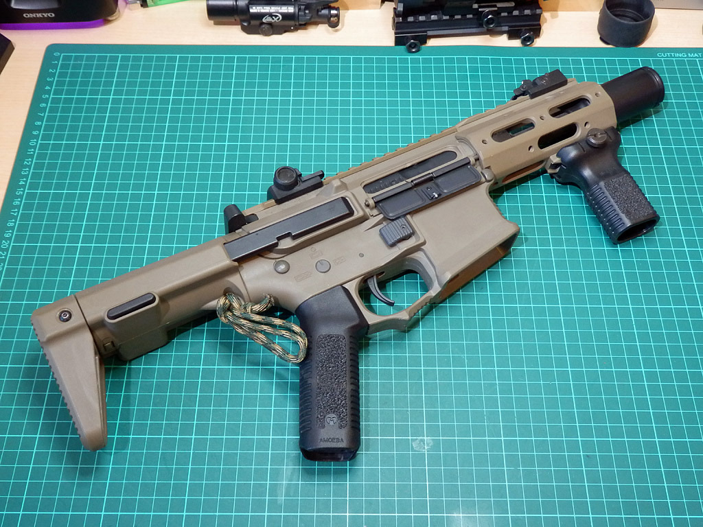 ARES ハニーバジャーショートのカスタム その1: ～Pavement to