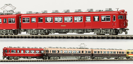 マイクロエース 名鉄5500系 特別整備後・高運・スカーレット／復活塗装