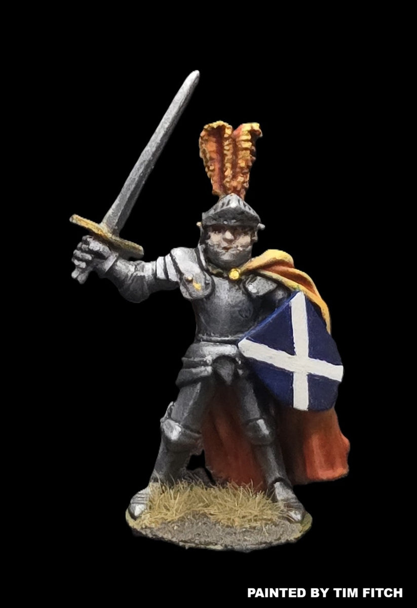 52-0914: Paladin, Sword Raised, Plumed Helm – Ral Partha Legacy