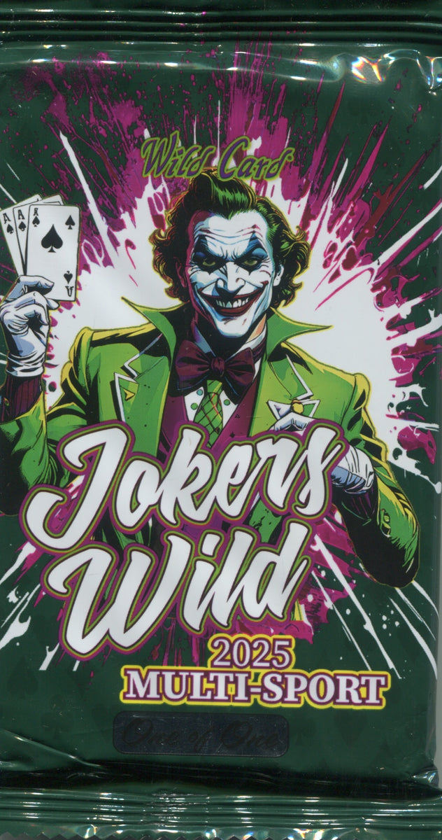 2025 Wild Card Joker's Wild Multi-Sport God Brick, Pack