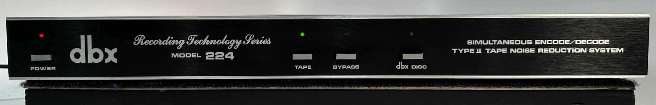 DBX Model 224 Type II Tape Noise Reduction System – Record Mart HiFi