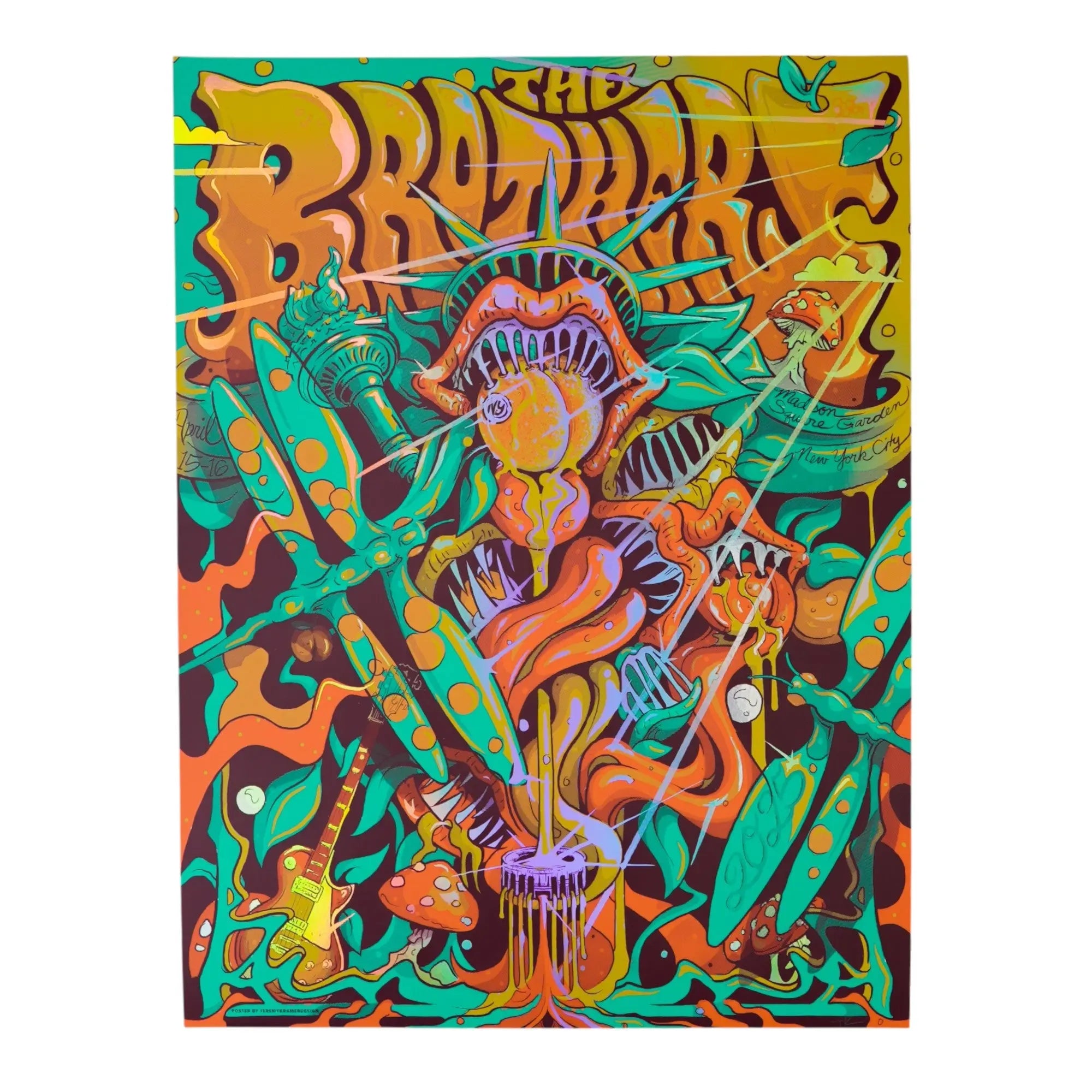 The-Brothers-MSG-Foil-Poster-