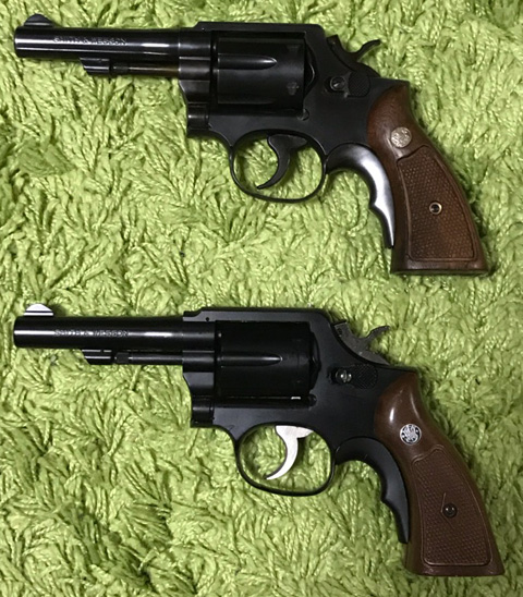 コクサイ／S&W M10 ミリタリー＆ポリス 4インチ 新型旧型比較 – RIKSGUNS