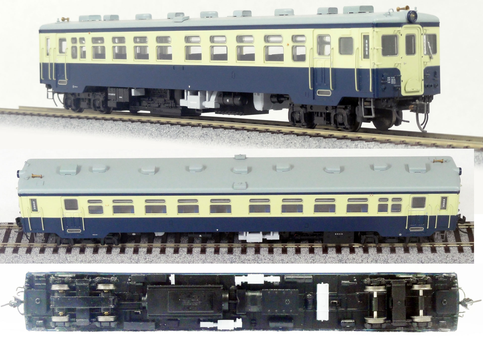 KATO HO】クモハ40モハ40形旧型電車と【天賞堂 HO】キハ11旧標準色キハ