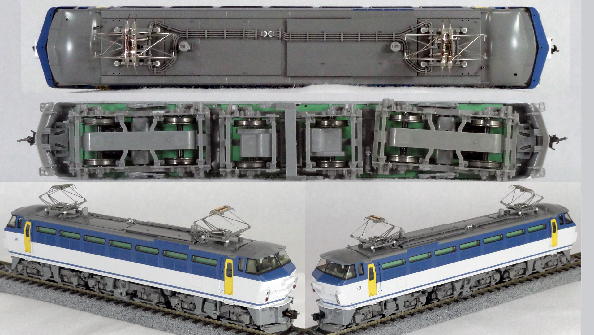 TOMIX HO】EF66形電気機関車 JR貨物更新車【HO-117】 の紹介: 三次元