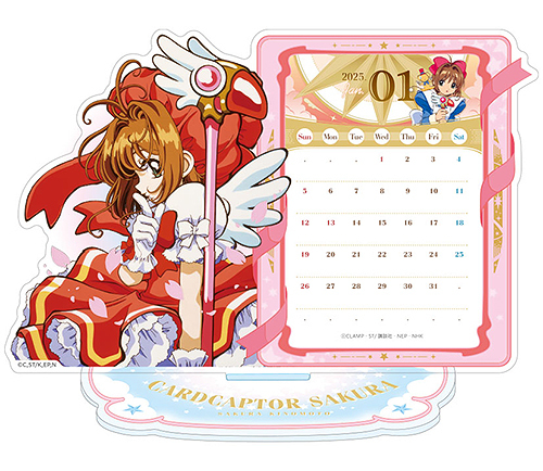 CDJapan : [Desktop (Acrylic Stand)] Cardcaptor Sakura [Calendar