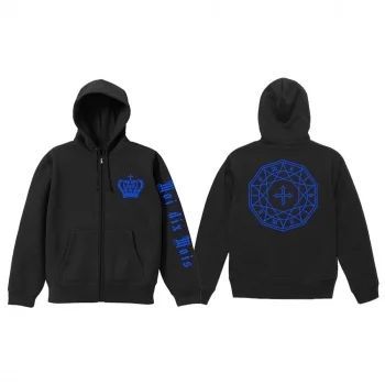 CDJapan : Moi Dix Mois Crown of Thorns Zip-up Hoodie (XL) Blue