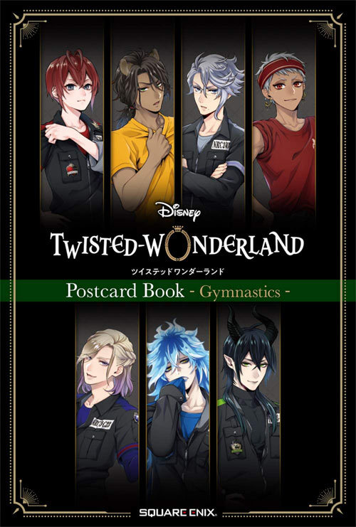 CDJapan : Disney Twisted Wonderland Postcard Book [Gymnastics