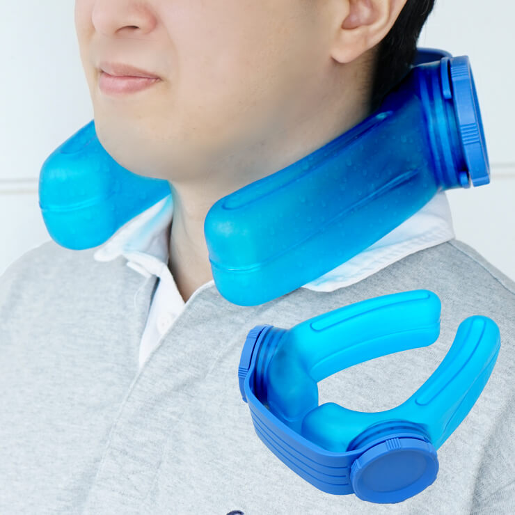 氷で首を冷やそう！】アイスストロング ネッククーラー 分離可能 冷凍