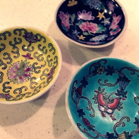 景徳鎮 のアンティークミニ皿。 | ほるてんしあ 4