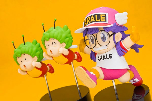キーン！と登場！Dr.スランプ フィギュア 『則巻アラレ』＆『ガッ