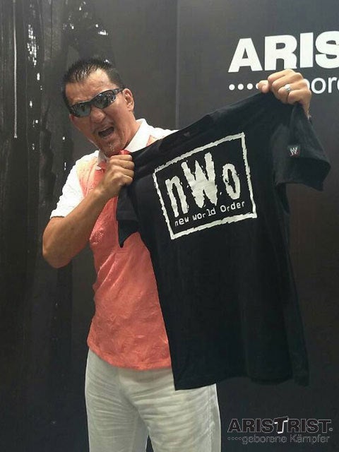 蝶野正洋プロレス30周年企画！「アリストトリスト×WWE」ダブルネームで