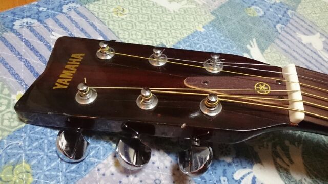 YAMAHA FG-152 オレンジラベル修理その1 | エビサンズギター