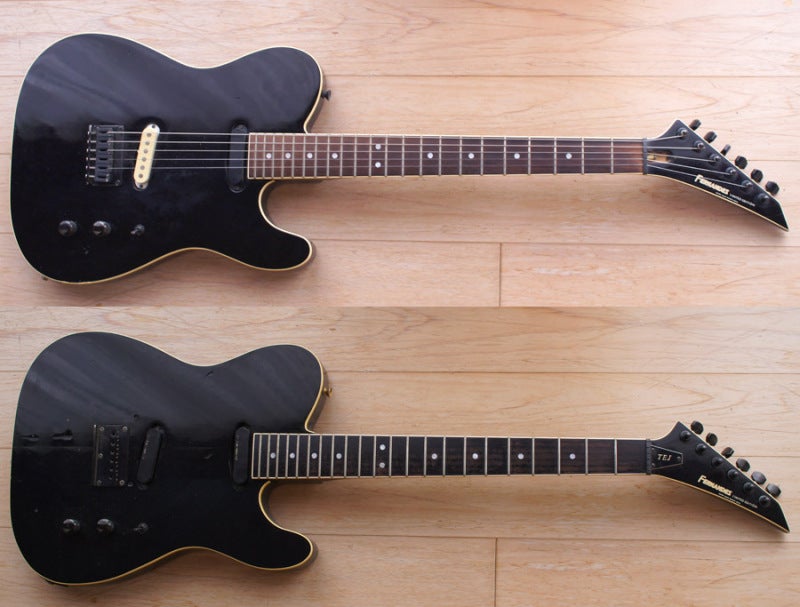 ジャンク】FERNANDES TEJシリーズ布袋モデル FGI金文字金ロゴ搭載