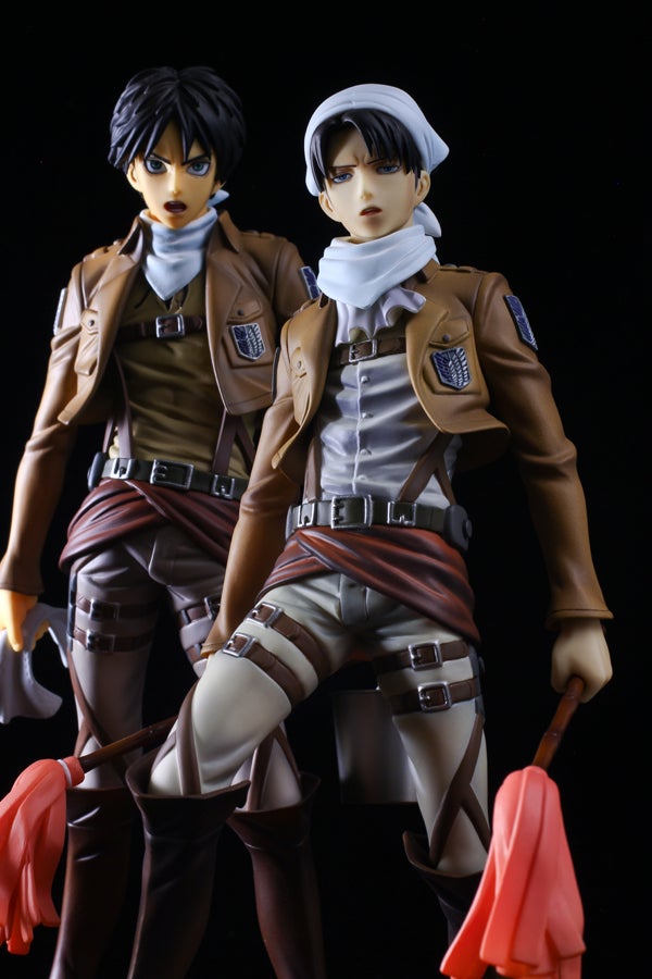 駆逐してやる・・・！！」 BRAVE-ACT 1/8 エレン・イェーガー 製品