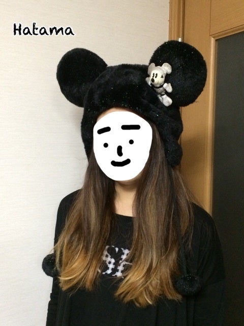 ディズニーランド　あったか帽子　ミニー Disney - ディズニー ミニーちゃん帽子 冬用の通販 by sky's shop