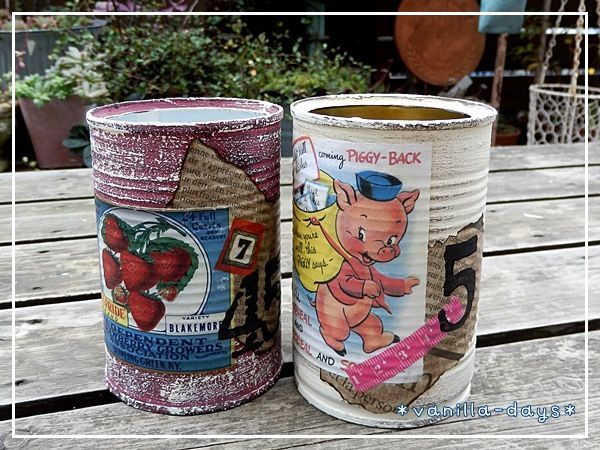 リメ缶を長持ちさせるニスと木製品のペイント | ＊vanilla-days＊