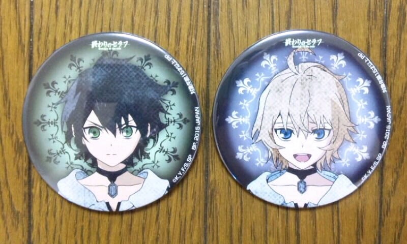 ☆3532☆ アニメ作品・購入缶バッジ リスト Ⅰ【終わりのセラフ編