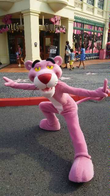 55回目 USJ ピンクパンサー | キャラに癒されて。