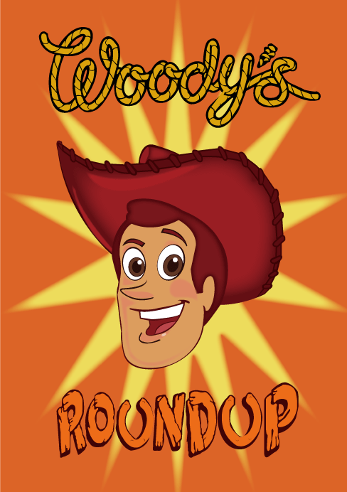 トイストーリー ウッディのラウンドアップ ポスター woody's roundup
